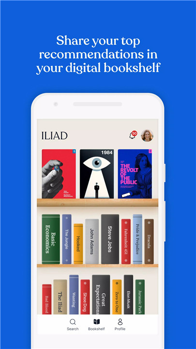 ILIAD Books screenshot