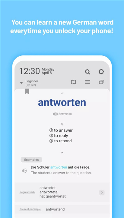 WordBit German screenshot