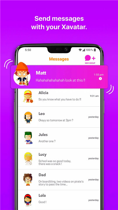 Kids Messenger screenshot