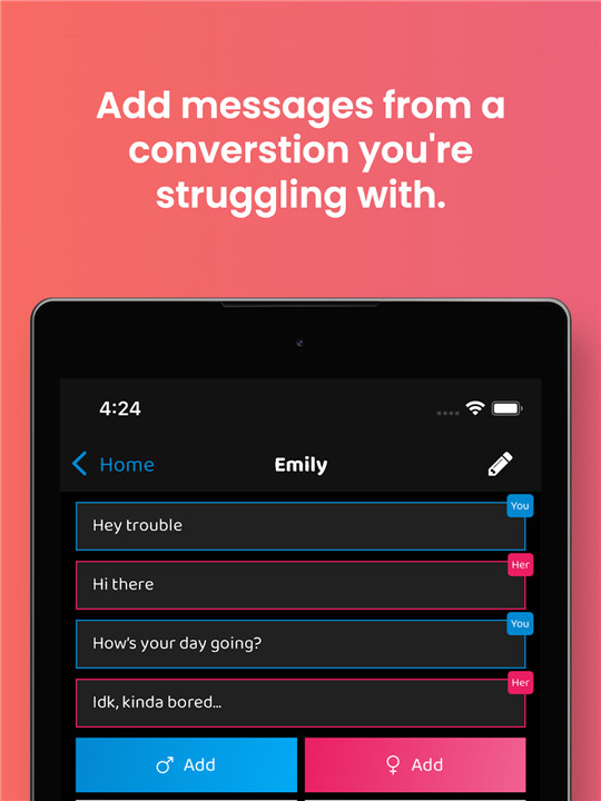 FireTexts: AI Dating Assistant screenshot