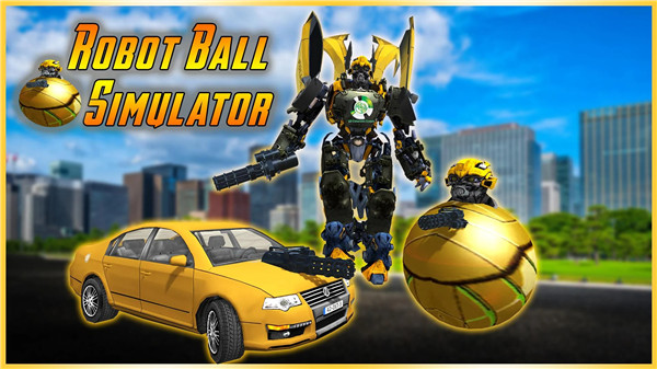 Robot Ball Simulator Ball Game screenshot