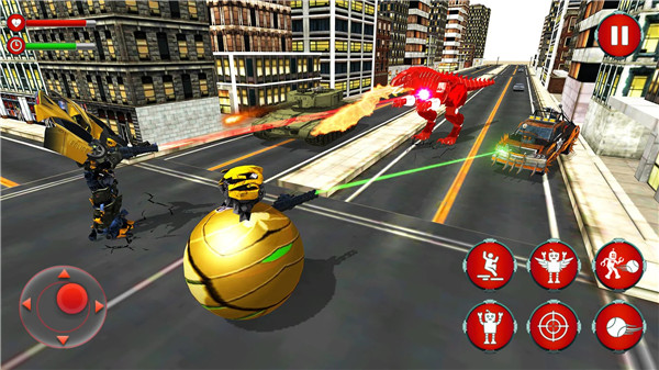 Robot Ball Simulator Ball Game screenshot