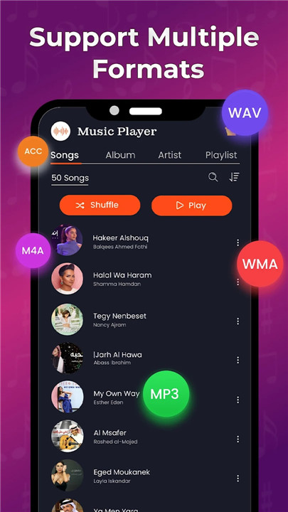 MP3 Music Player for Android screenshot