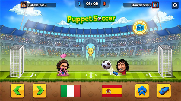 Puppet Soccer - Football screenshot