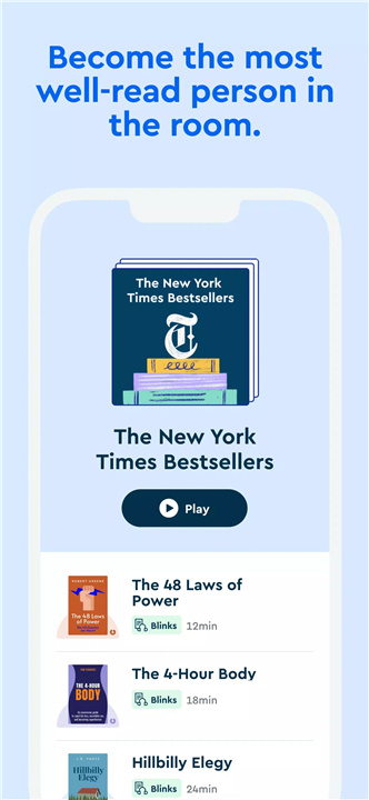 Blinkist screenshot