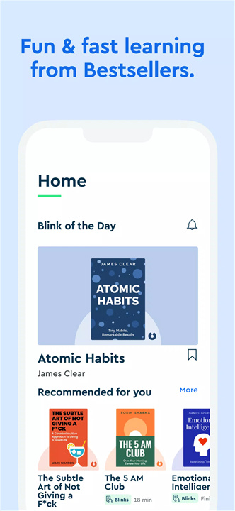 Blinkist screenshot