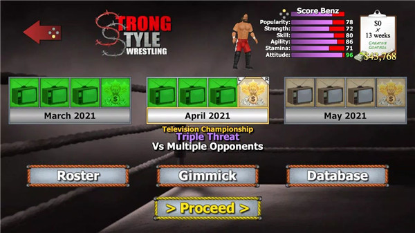 Wrestling Empire screenshot