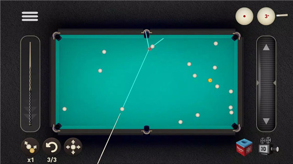 Pool 3D: pyramid billiard game screenshot