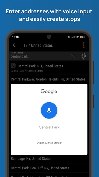 Routin Smart Route Planner screenshot