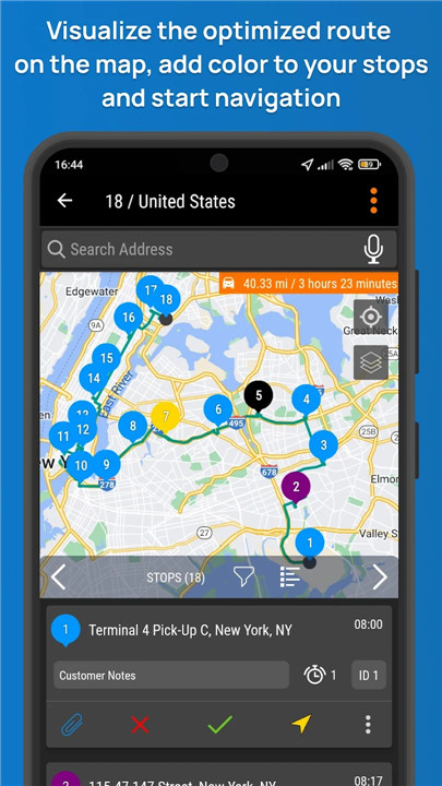 Routin Smart Route Planner screenshot