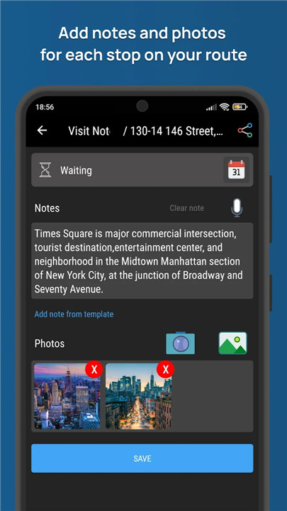 Routin Smart Route Planner screenshot