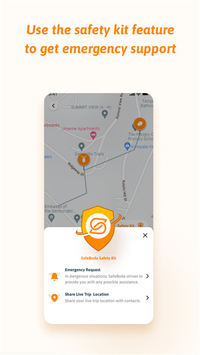 SafeBoda with SafeCar screenshot