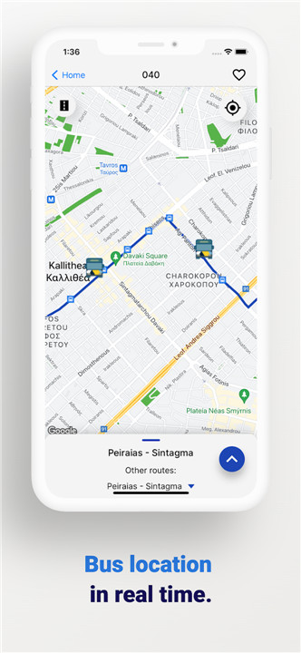 Busmate: Athens Bus Transport screenshot