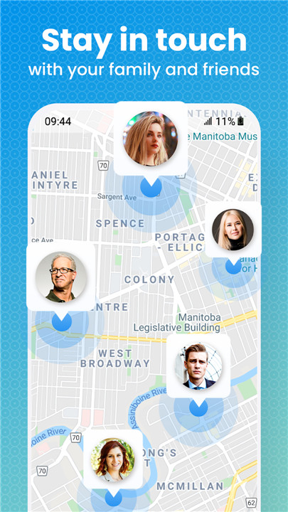 Family Location Tracker screenshot