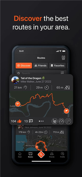 Detecht - Motorcycle App & GPS screenshot