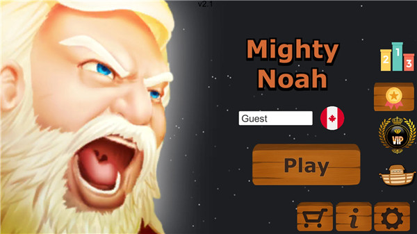 Mighty Noah Bible runner game screenshot