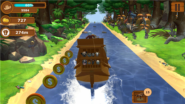 Mighty Noah Bible runner game screenshot