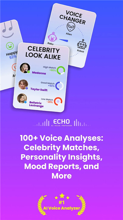 Echo: Ai Voice Analysis,Voices screenshot