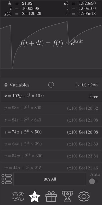 Exponential Idle screenshot