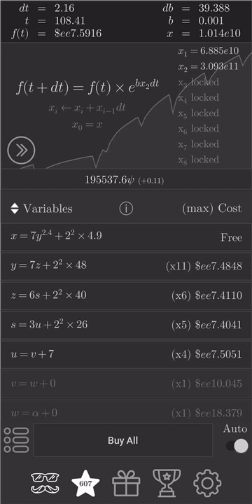 Exponential Idle screenshot