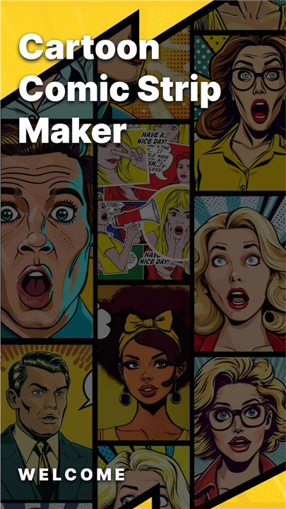 Cartoon Comic Strip Maker screenshot