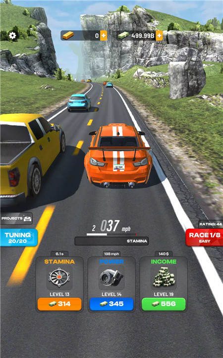 Highway Overtake - Car Racing screenshot