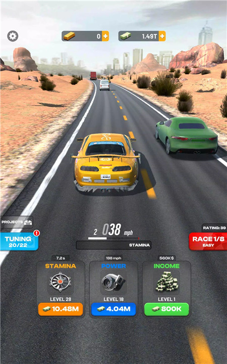 Highway Overtake - Car Racing screenshot