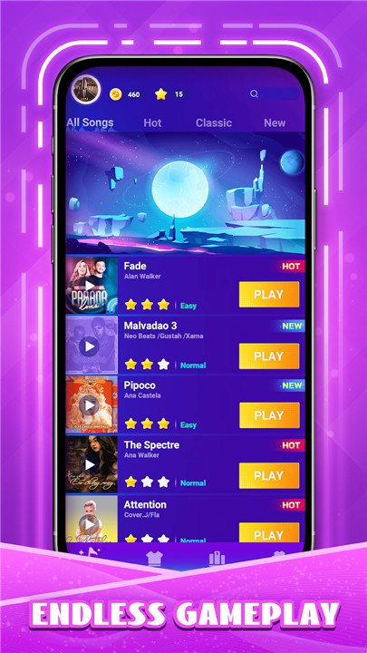 Magic Piano Music game screenshot