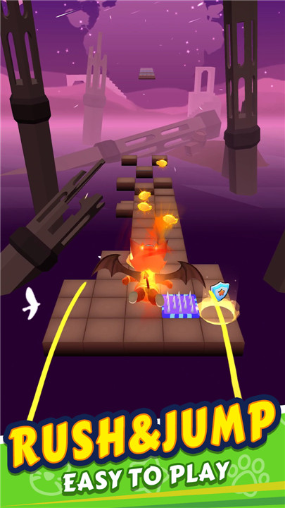 Hopping Cats: Music Game screenshot