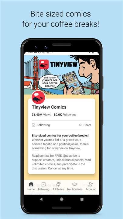 Tinyview Comics screenshot