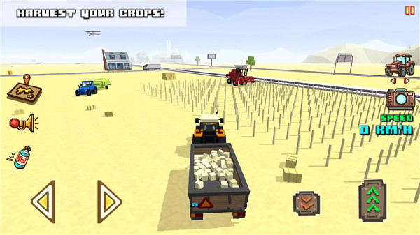 Blocky Farm Racing screenshot