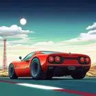 Car Chase racing game, getaway