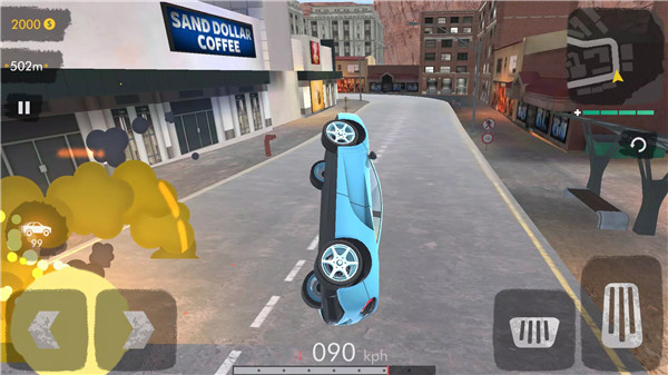 Car Chase racing game, getaway screenshot