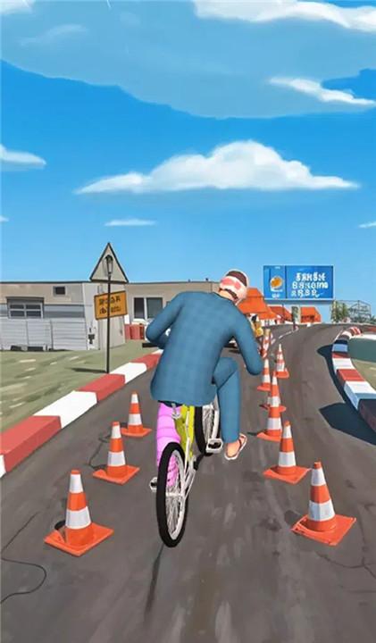 Wheelchair Race: Downhill Rush screenshot