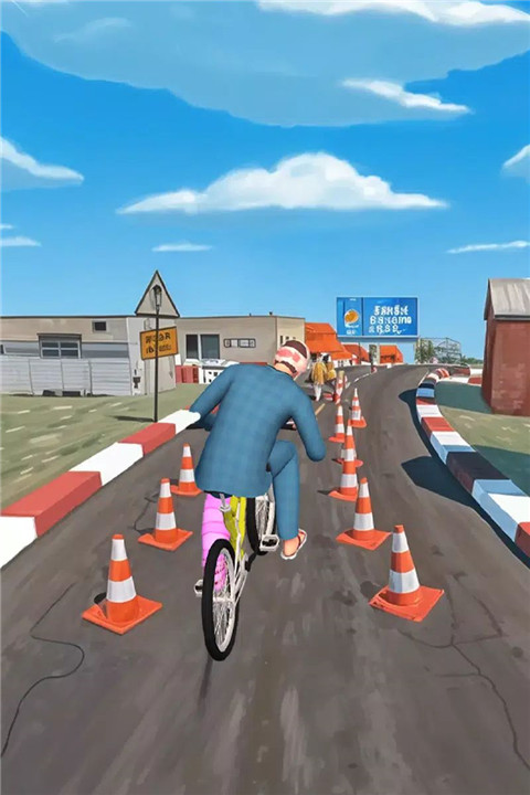 Wheelchair Race: Downhill Rush screenshot