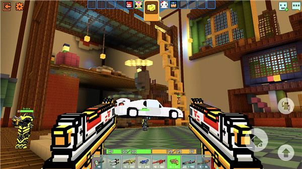 Cops N Robbers:Pixel Craft Gun screenshot