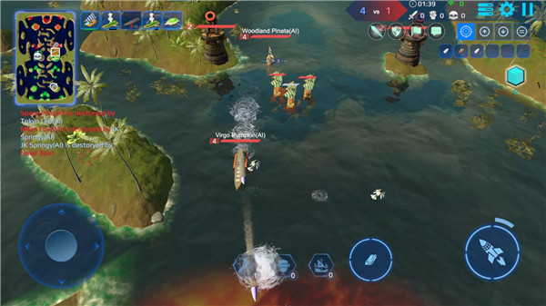 Sea War 5v5 screenshot