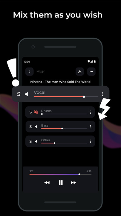 Vocal Remover, Music Separator screenshot