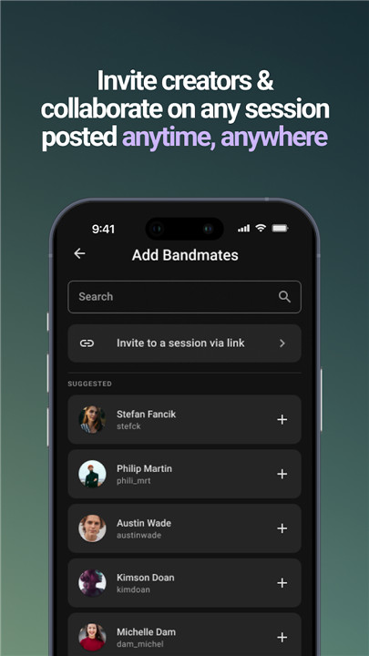 Indaband: Make Music & Jam screenshot