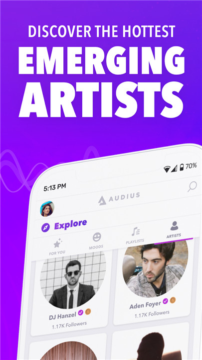 Audius Music screenshot