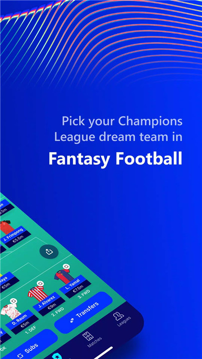 UEFA Gaming: Fantasy Football screenshot