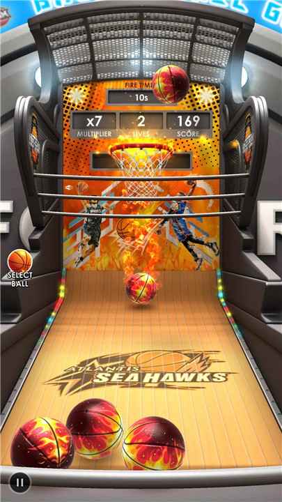 Basketball Flick 3D screenshot