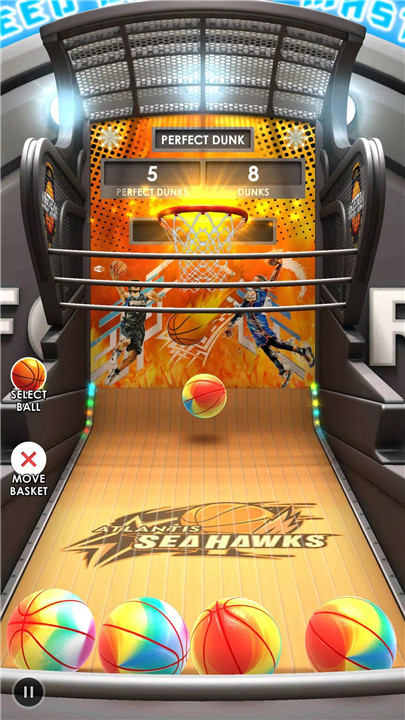 Basketball Flick 3D screenshot