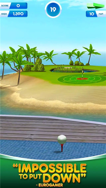 Flick Golf screenshot