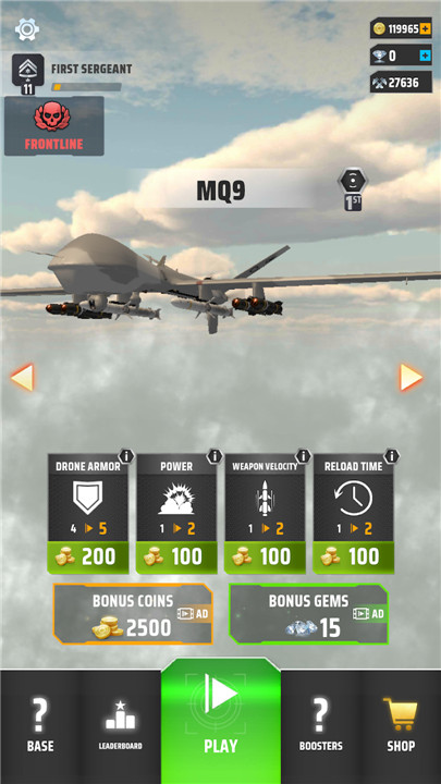 Drone Strike Military War 3D screenshot