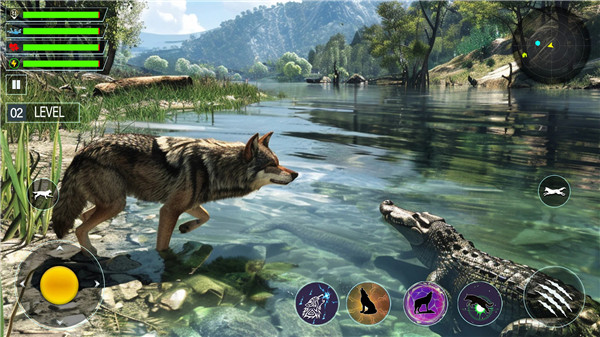 Wild Animal Simulator Game 3D screenshot