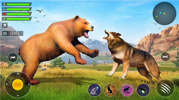 Wild Animal Simulator Game 3D screenshot