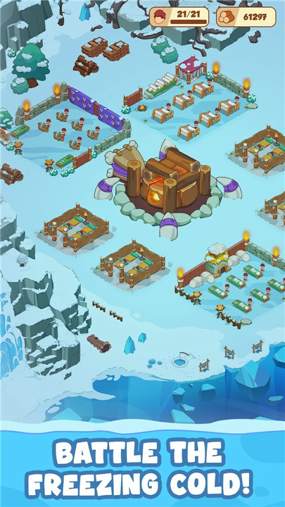 Icy Village: Survival Idle screenshot