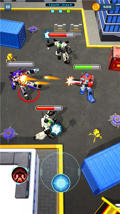 Robot Squad: 3D Shooting Game screenshot