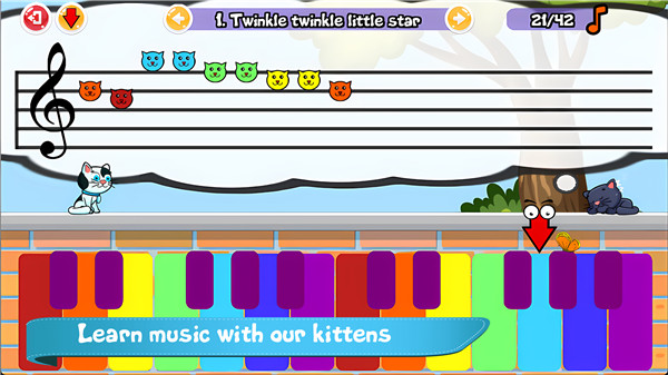 Cat Piano Meow - Sounds & Game screenshot